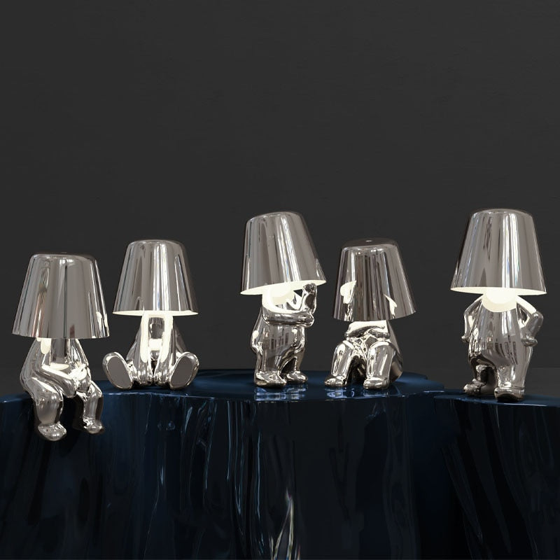 Little Chrome Man - USB Rechargeable
