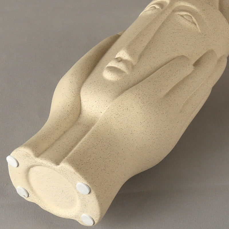 Abstract Ceramic Vase - Blessed Faces