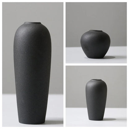 Set of 3 Ceramic Vases - Dusty Range