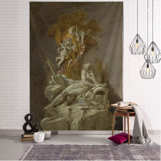 Elegant Greek Tapestry - Family Thinker