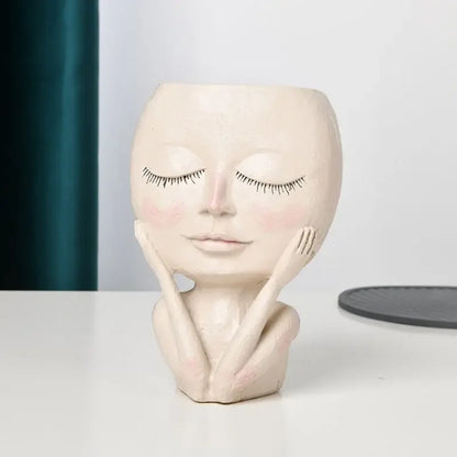 Creative Face Flower Pot