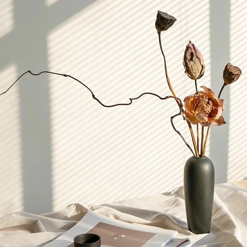 Set of 3 Ceramic Vases - Dusty Range