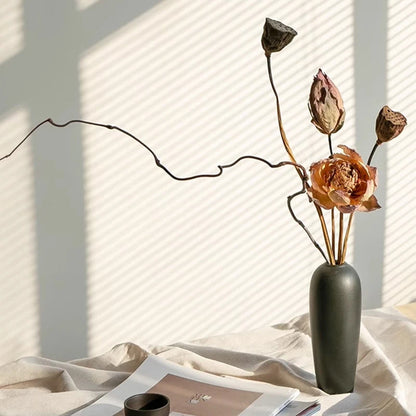 Set of 3 Ceramic Vases - Dusty Range