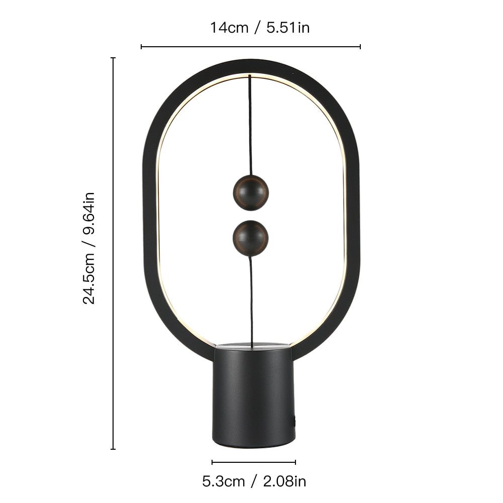 Interactive Magnetic -  USB Rechargeable Lamp