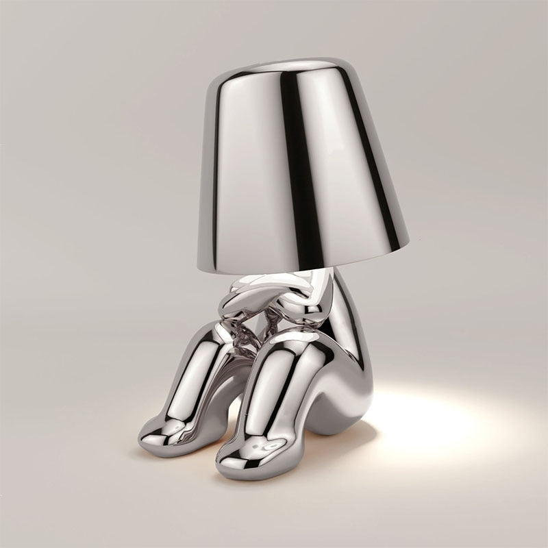 Little Chrome Man - USB Rechargeable