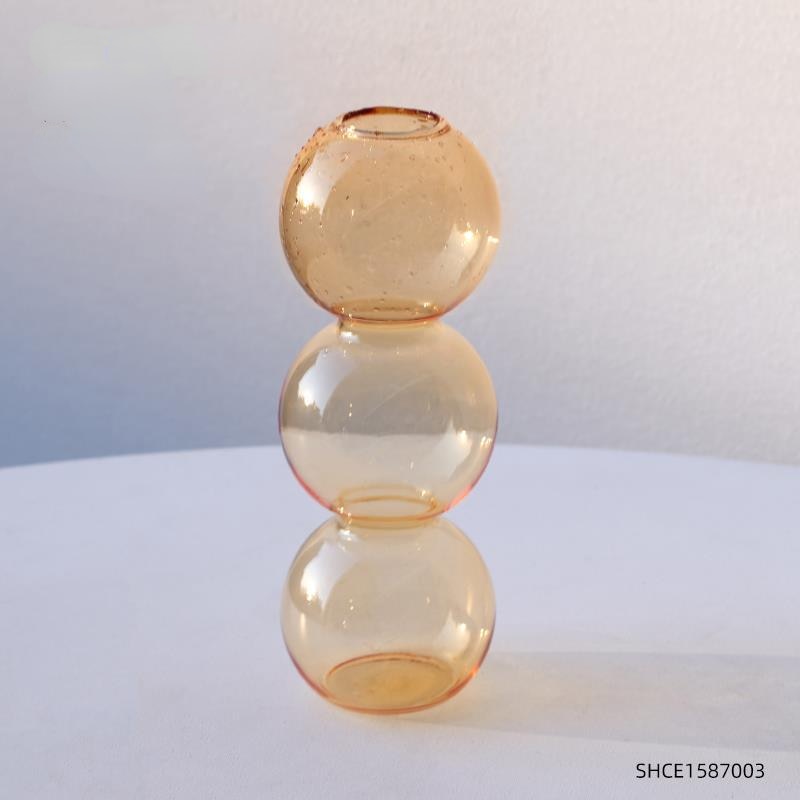 Nordic Glass Vase - Home Decor & Living Room Decoration