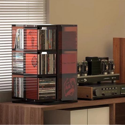 360 Rotating CD Rack