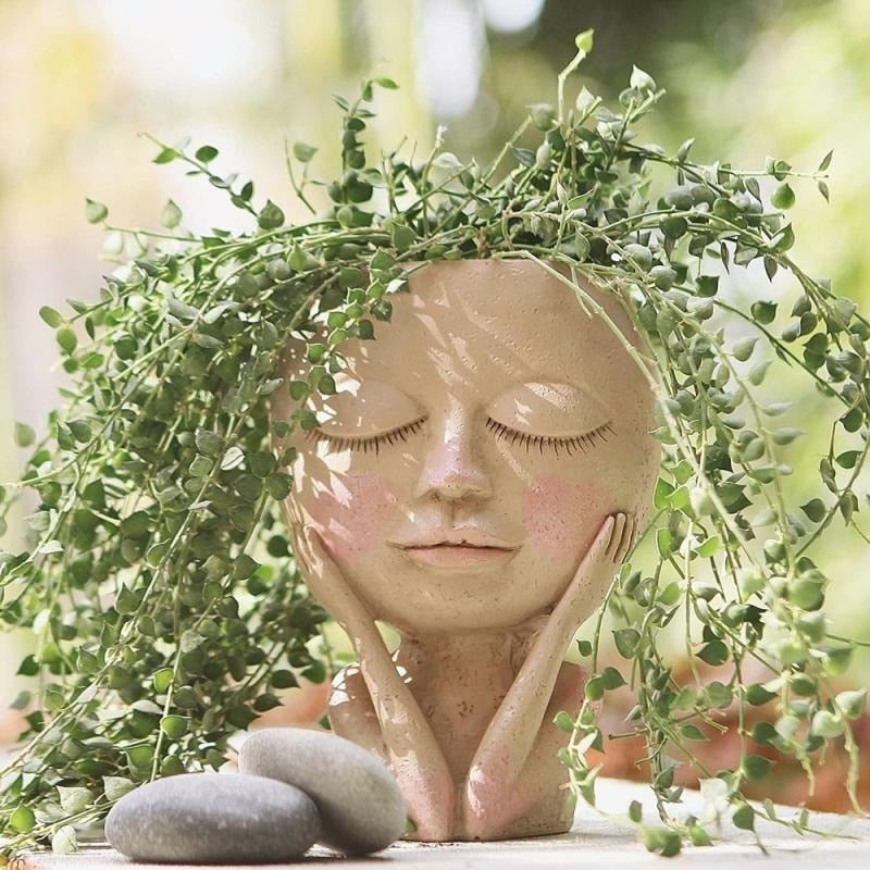 Creative Face Flower Pot - Bringing Nature and Art Together