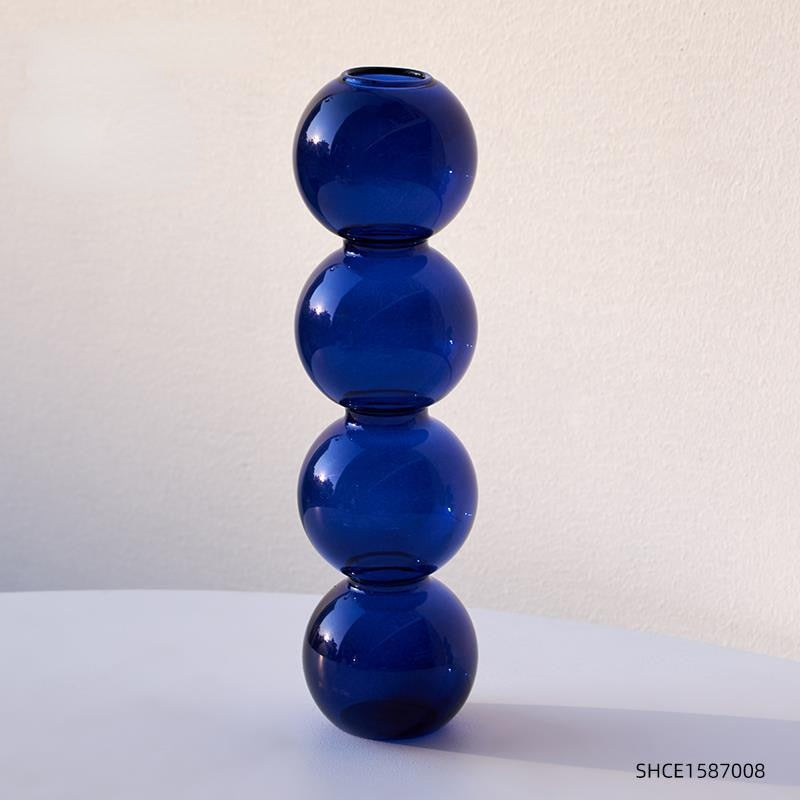 Nordic Glass Vase - Home Decor & Living Room Decoration
