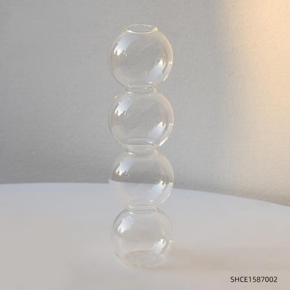 Nordic Glass Vase - Home Decor & Living Room Decoration
