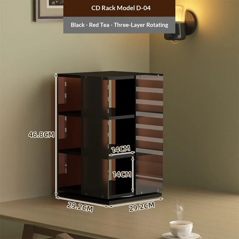 360 Rotating CD Rack