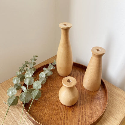 Wooden Vases for the Minimalist - Nature Inside