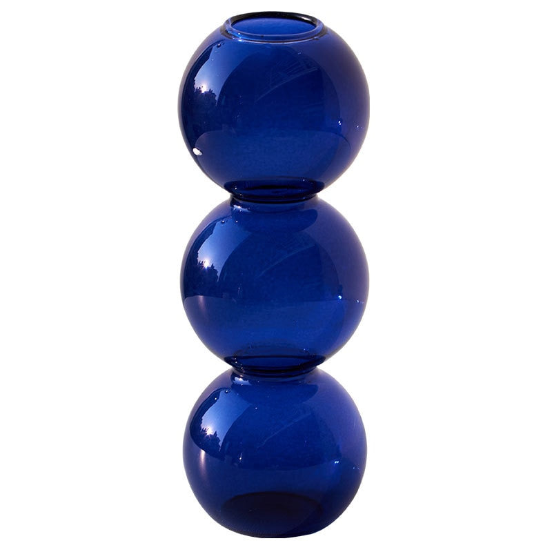 Nordic Glass Vase - Home Decor & Living Room Decoration