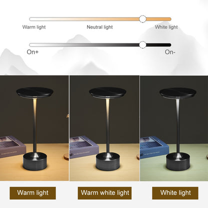 Machined Modern - Touch-Sensitive LED Rechargeable Lamp