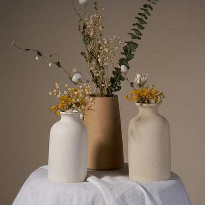 Minimalist  3-Piece Nordic Ceramic Vase Set