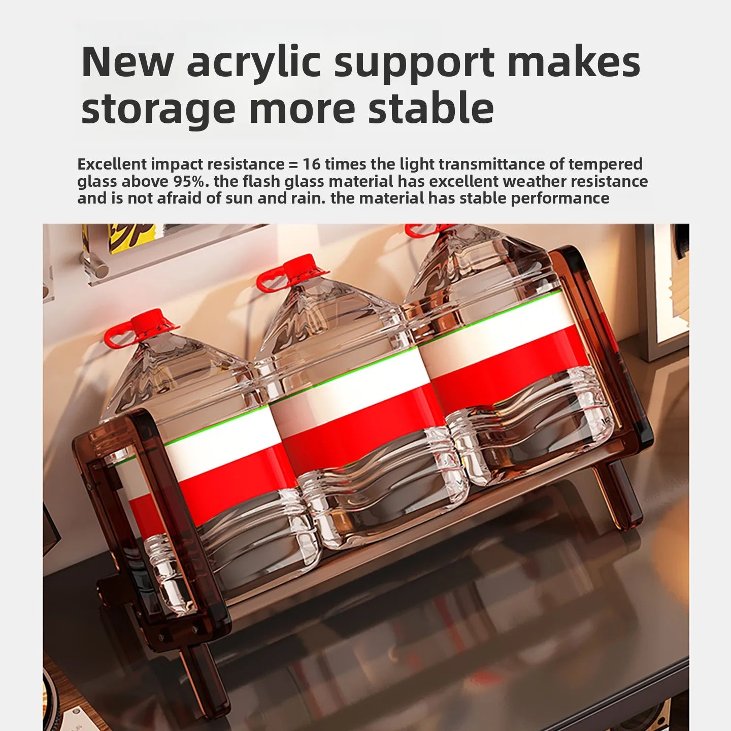Stable mechanical structure design under a stress test.