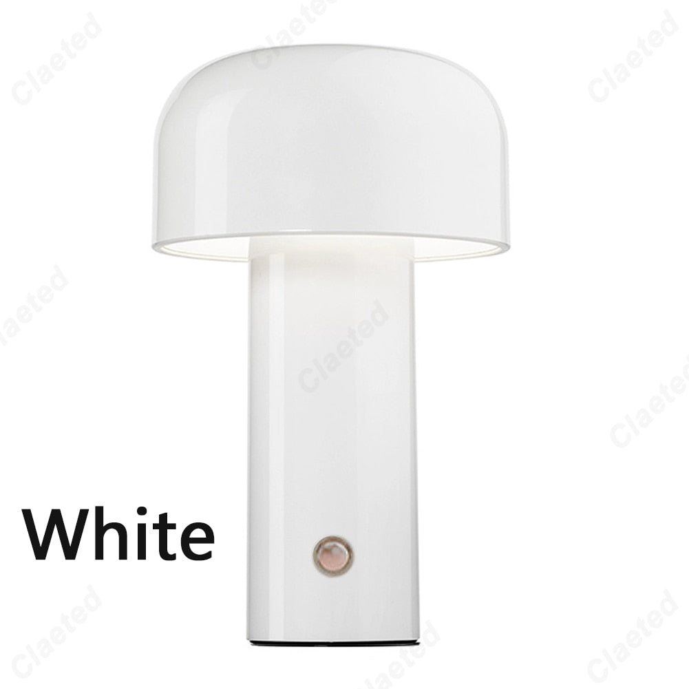 USB Mushroom Table Lamp - Touch-Sensitive Lighting