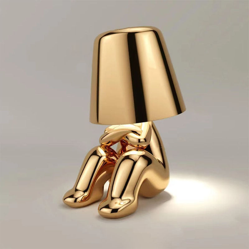 Little Chrome Man - USB Rechargeable