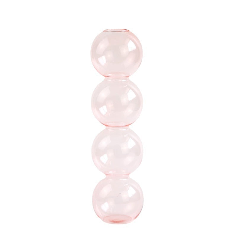 Nordic Glass Vase - Home Decor & Living Room Decoration