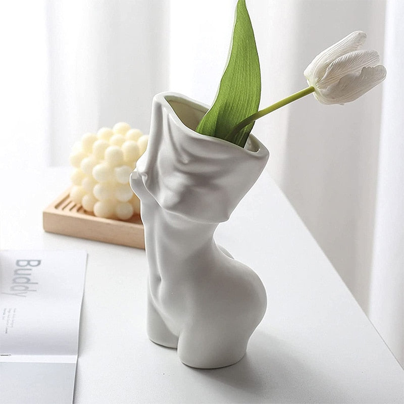 Feminine Elegance - Body Flower Vase