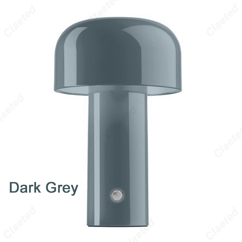 USB Mushroom Table Lamp - Touch-Sensitive Lighting