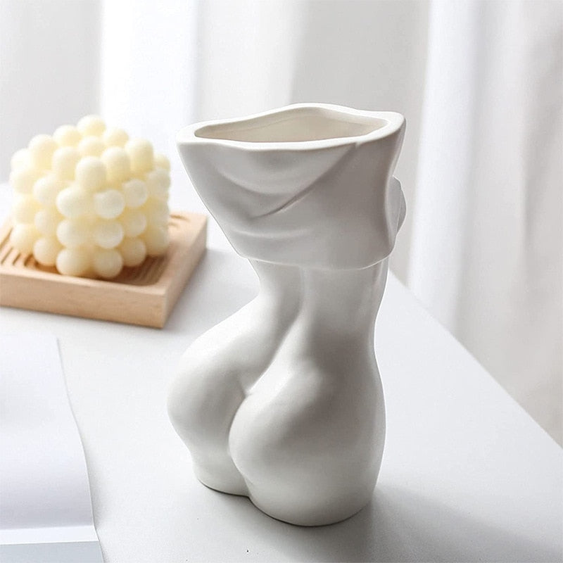 Feminine Elegance - Body Flower Vase