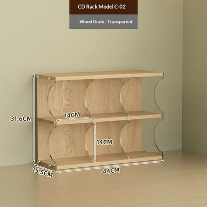 Modular Acrylic CD Desktop Storage Rack