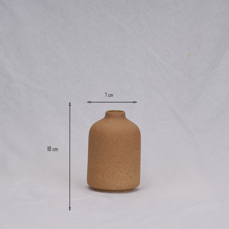 Minimalist  3-Piece Nordic Ceramic Vase Set
