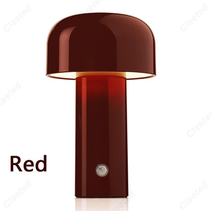 USB Mushroom Table Lamp - Touch-Sensitive Lighting