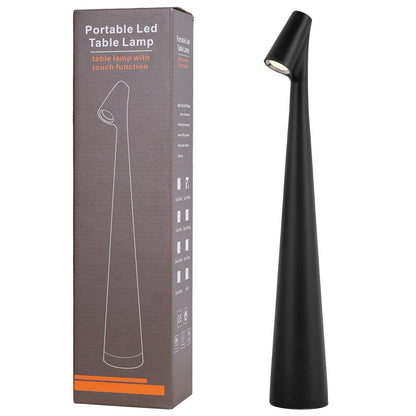 Portable LED Table Lamp 13.5" H – Touch Control, 3 Brightness Levels