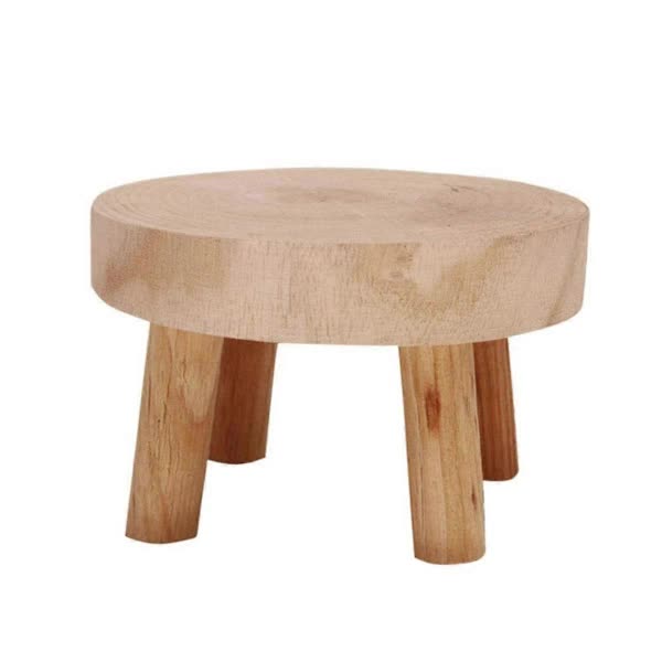 Wooden Plant Pallet Display Stand Bonsai Holder Indoor Outdoor Garden Decor