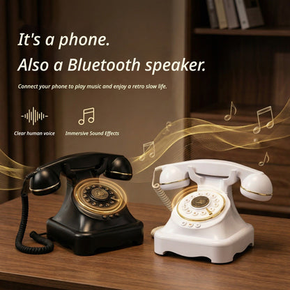 Retro Wireless Bluetooth Landline Phone