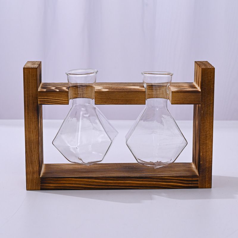 Hydroponic Wooden Frame - Diamond