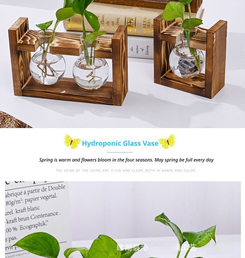 Hydroponic Wooden Frame - Diamond