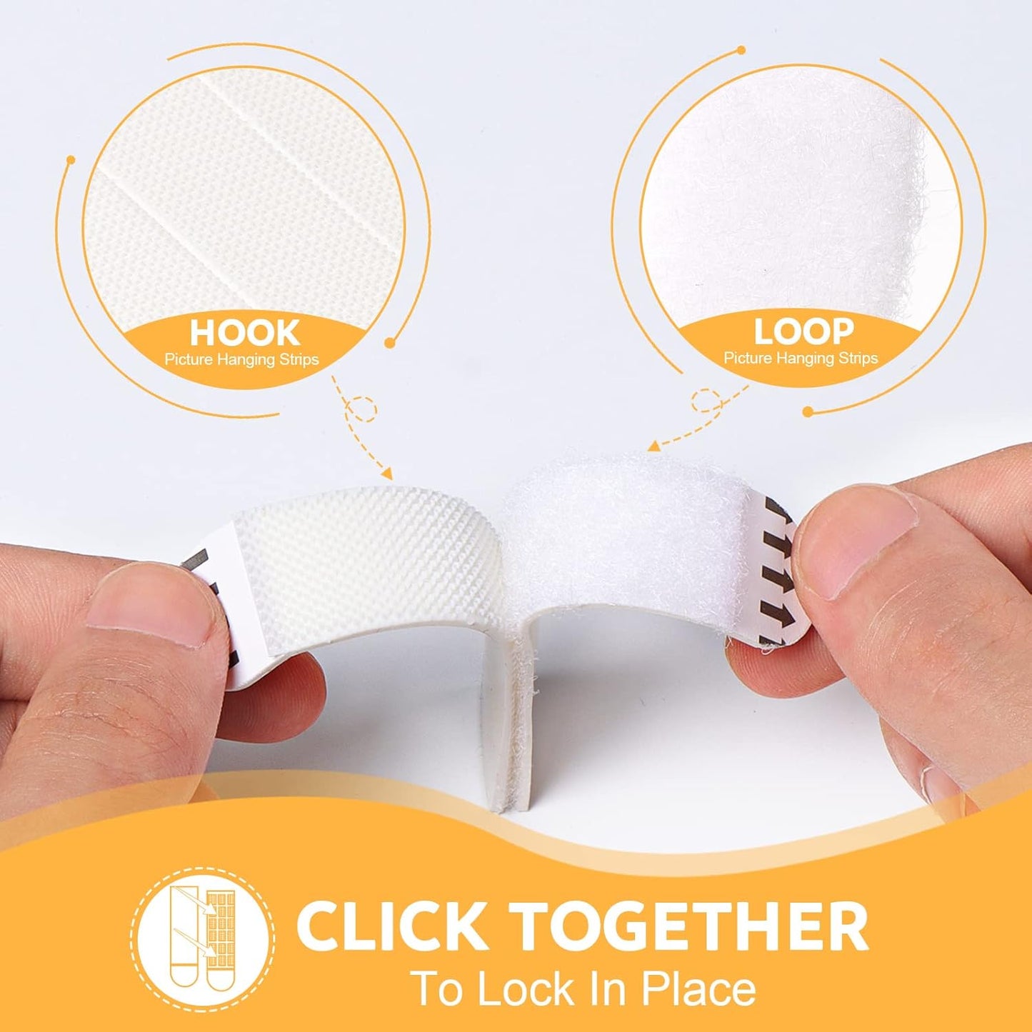 Picture Hanging Strips Heavy Duty - Rental Safe