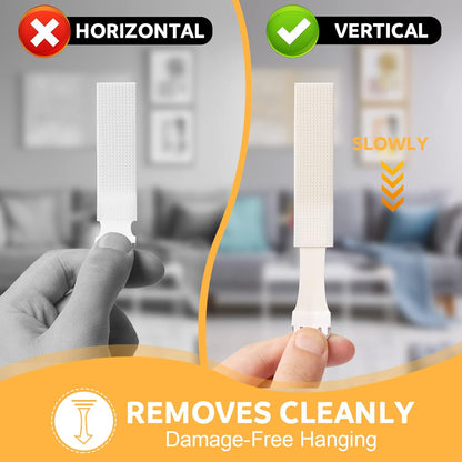 Picture Hanging Strips Heavy Duty - Rental Safe
