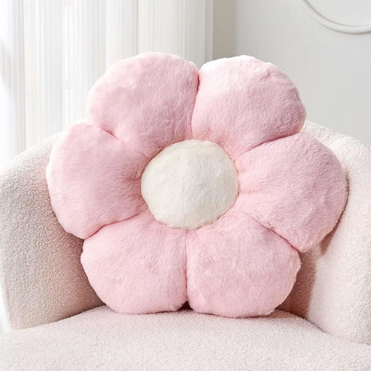 Cute Flower Shaped Decorative Throw Pillow