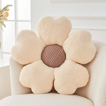 Cute Flower Shaped Decorative Throw Pillow