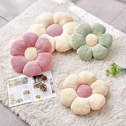 Cute Flower Shaped Decorative Throw Pillow