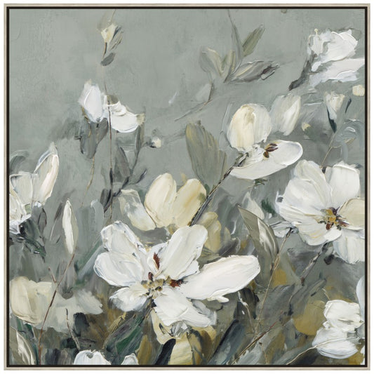 Summer Flowers Framed Artwork 80cm