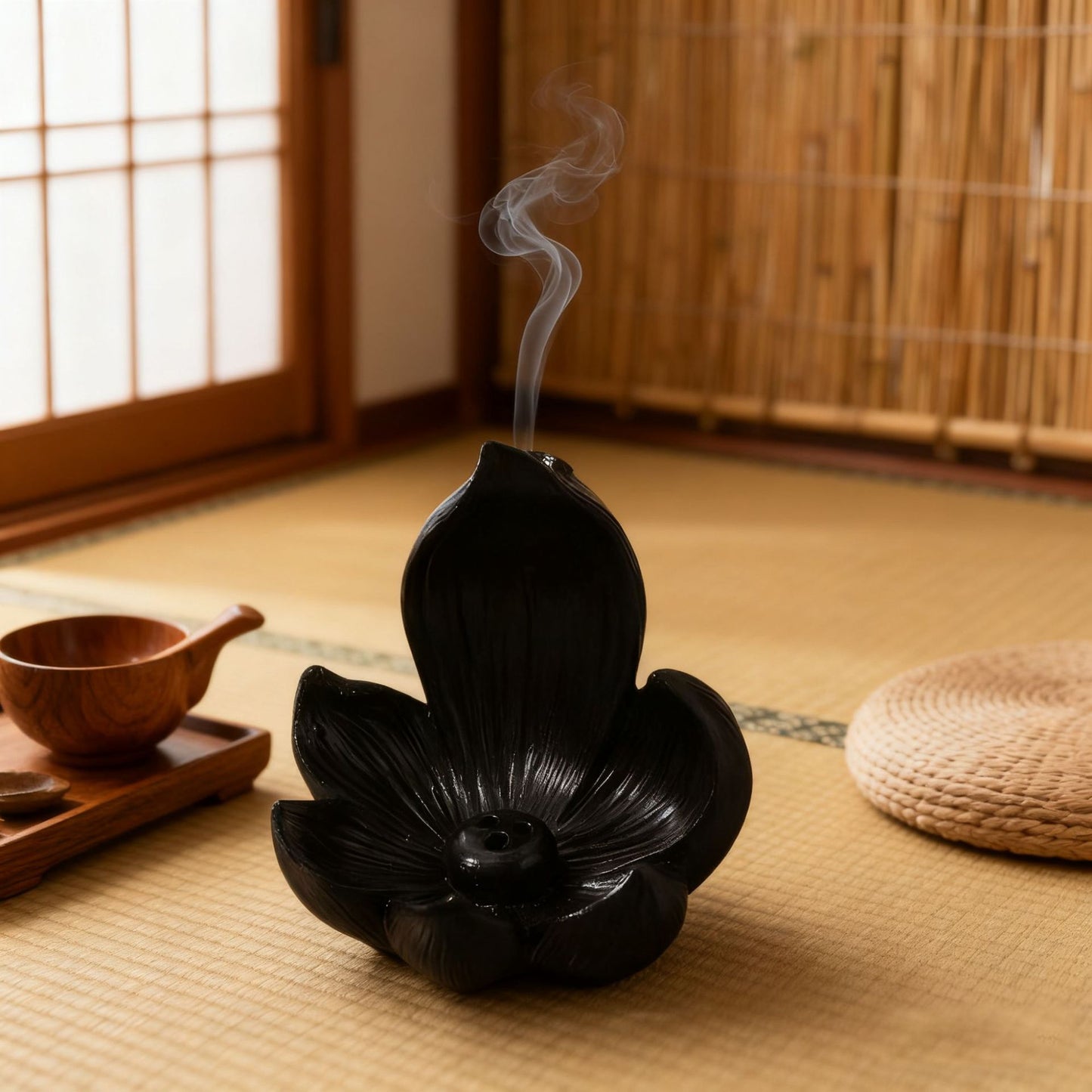 Zen Lotus Waterfall Backflow Aroma Diffuser