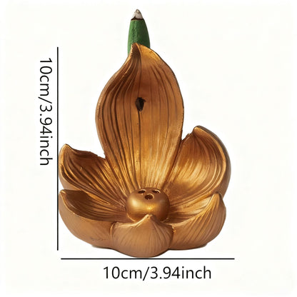 Zen Lotus Waterfall Backflow Aroma Diffuser