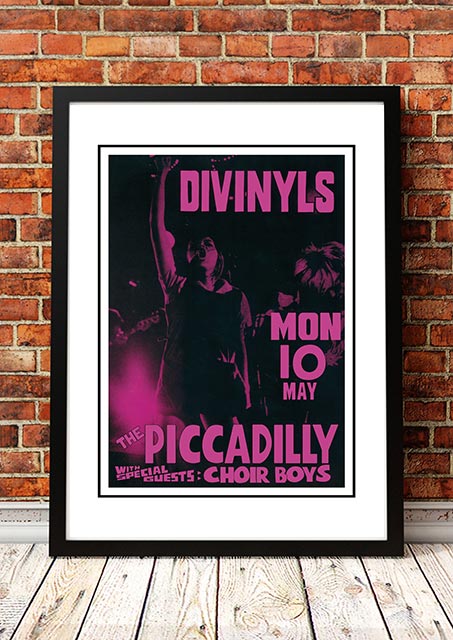 Divinyls ‘The Piccadilly’ Sydney, Australia Concert Poster 1983 -
