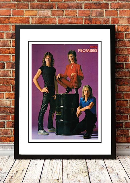 Promises ‘Rocky Magazine’ Cover Poster 1978 - Framed