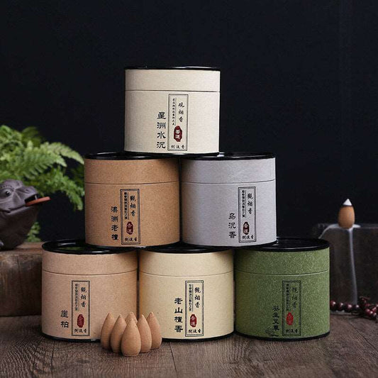 Sandalwood Backflow Incense Cones 50pc