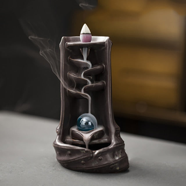 Waterfall Incense Burners
