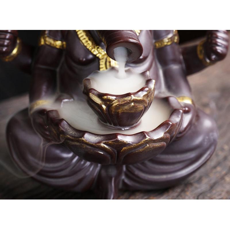 Ganesha Backflow Incense Burner | Elephant God