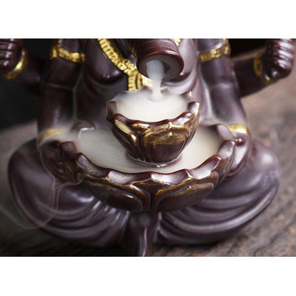 Ganesha Backflow Incense Burner | Elephant God