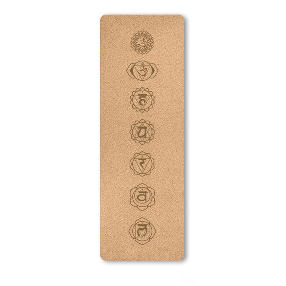 Natural Cork Yoga Mat - Chakra State