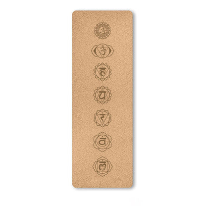 Natural Cork Yoga Mat - Chakra State